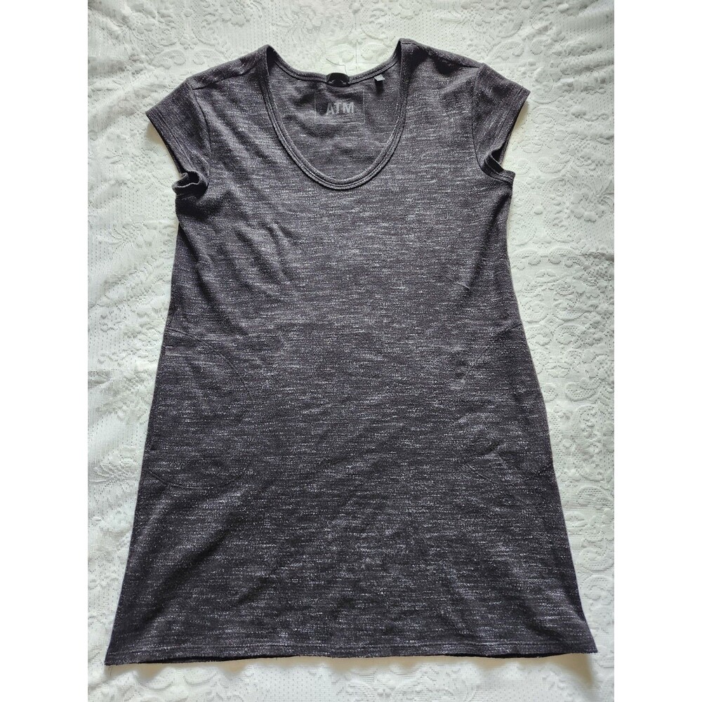 Anthony Thomas Melillo Dress Black Heather Grey Size S/P